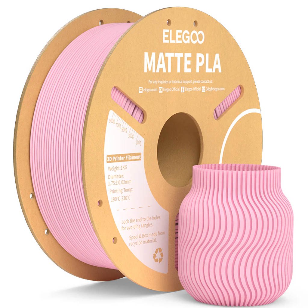 PLA Matte Elegoo Sakura Pink Розовая сакура 1,75 мм (1кг)