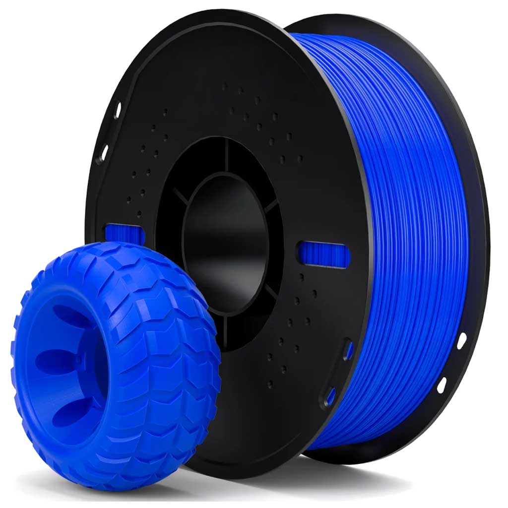 TPU 95A пластик Elegoo Blue Синий 1,75 мм (1кг)