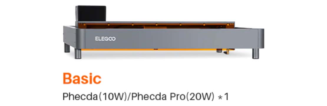 Базовый комплект поставки Elegoo Phecda