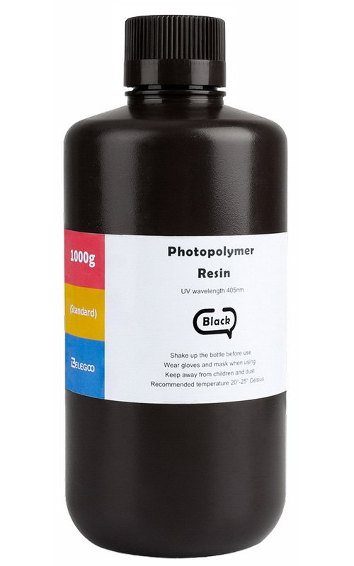Фотополимер Elegoo ABS-Like Resin Smoky Black (1кг)