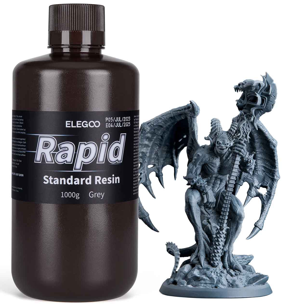 Фотополимер Elegoo Rapid Standard Resin Grey