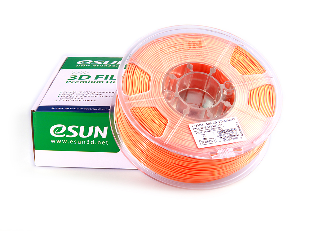 Оранжевый ABS пластик ESUN
