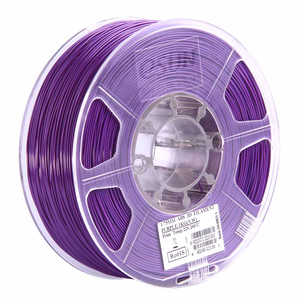 Фиолетовый ABS пластик ESUN 1,75 мм (1кг)