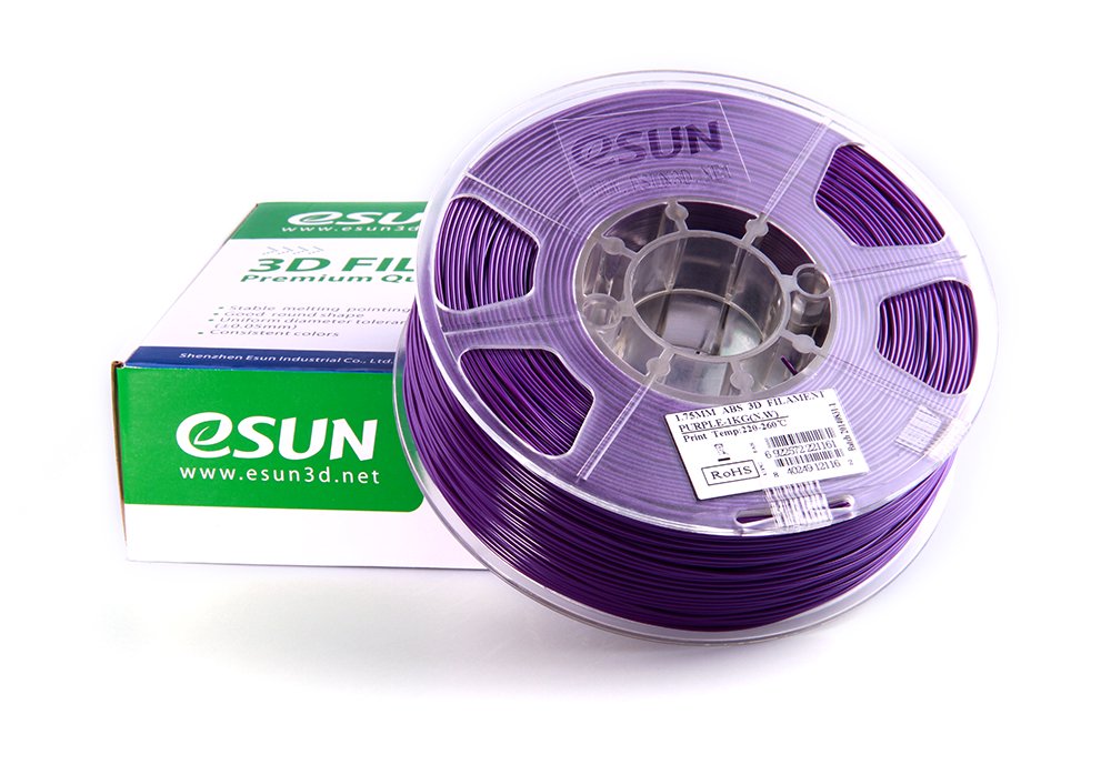 ABS+ пластик ESUN Purple Фиолетовый 1,75 мм (1кг)