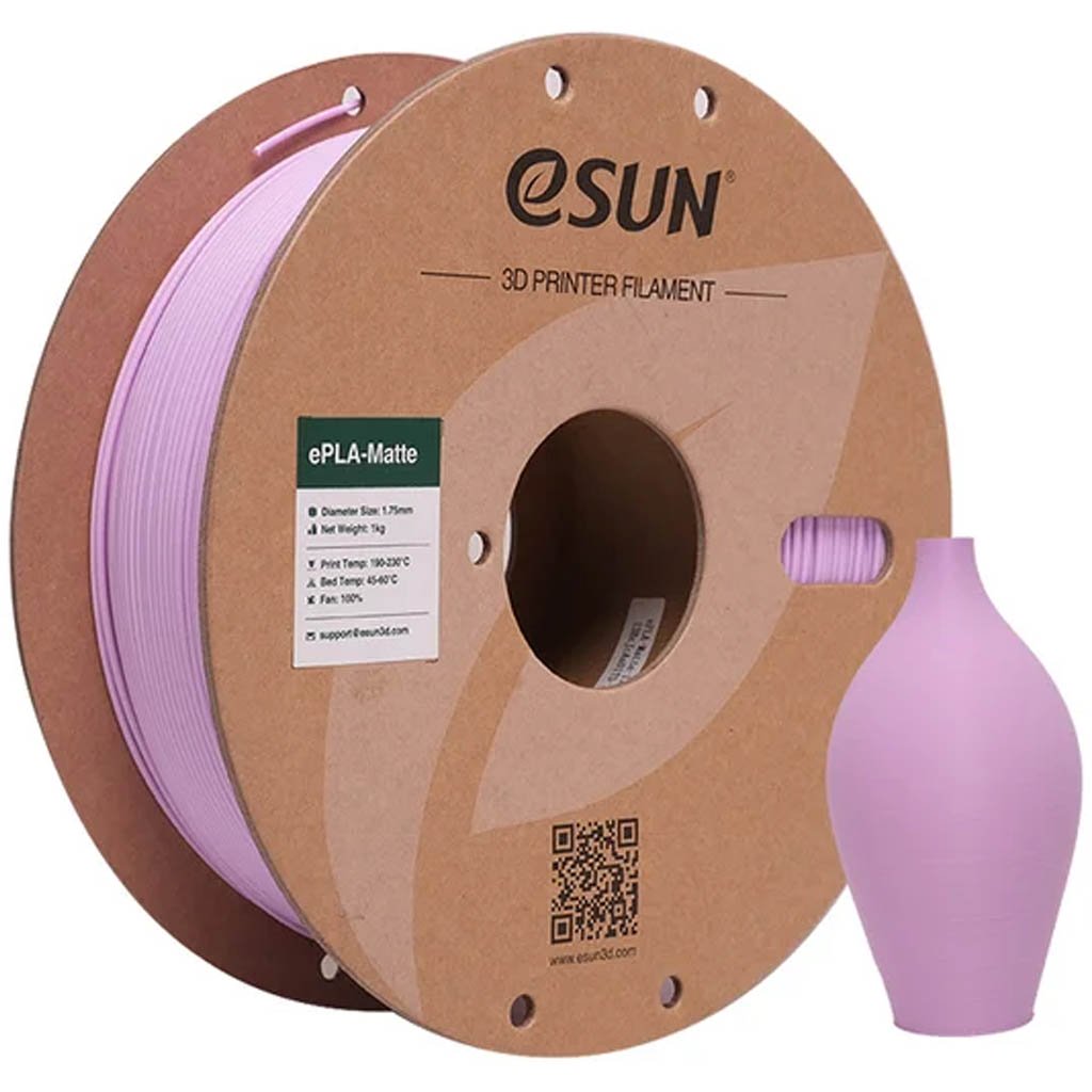 ePLA-Matte пластик Esun Lilac - Сиреневый 1,75 мм (1кг)