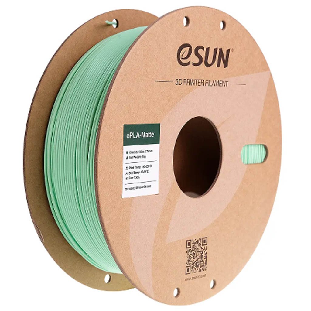 ePLA-Matte пластик Esun Mint Green (Мятно-зеленый) 1,75 мм (1кг)