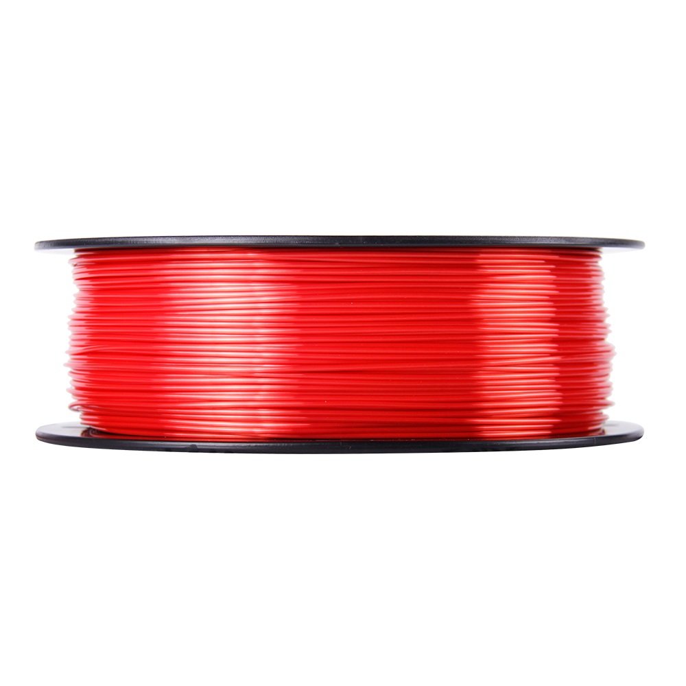 Шелковый красный PLA пластик ESUN eSilc 