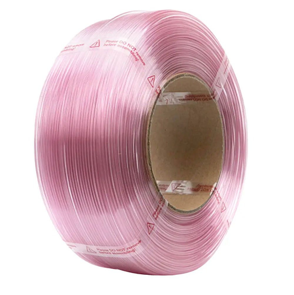 PETG Basic пластик ESUN Translucent Light Pink Полупрозрачный светло-розовый  1,75 мм (1кг)