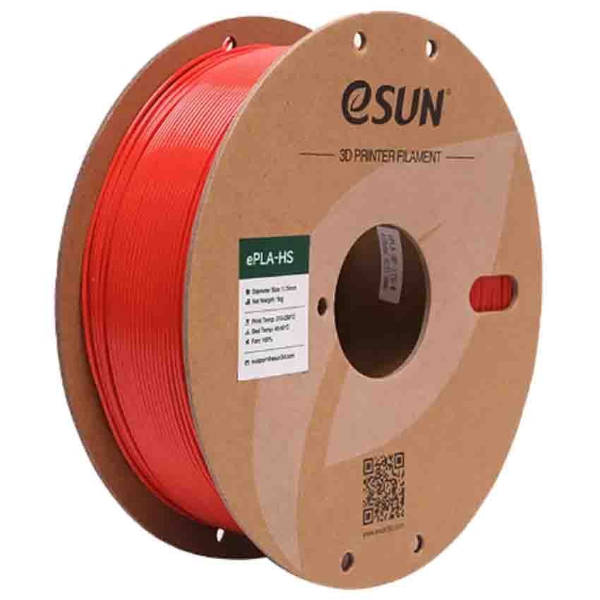 Высокоскоростной ePLA HS пластик ESUN Red красный (1кг)