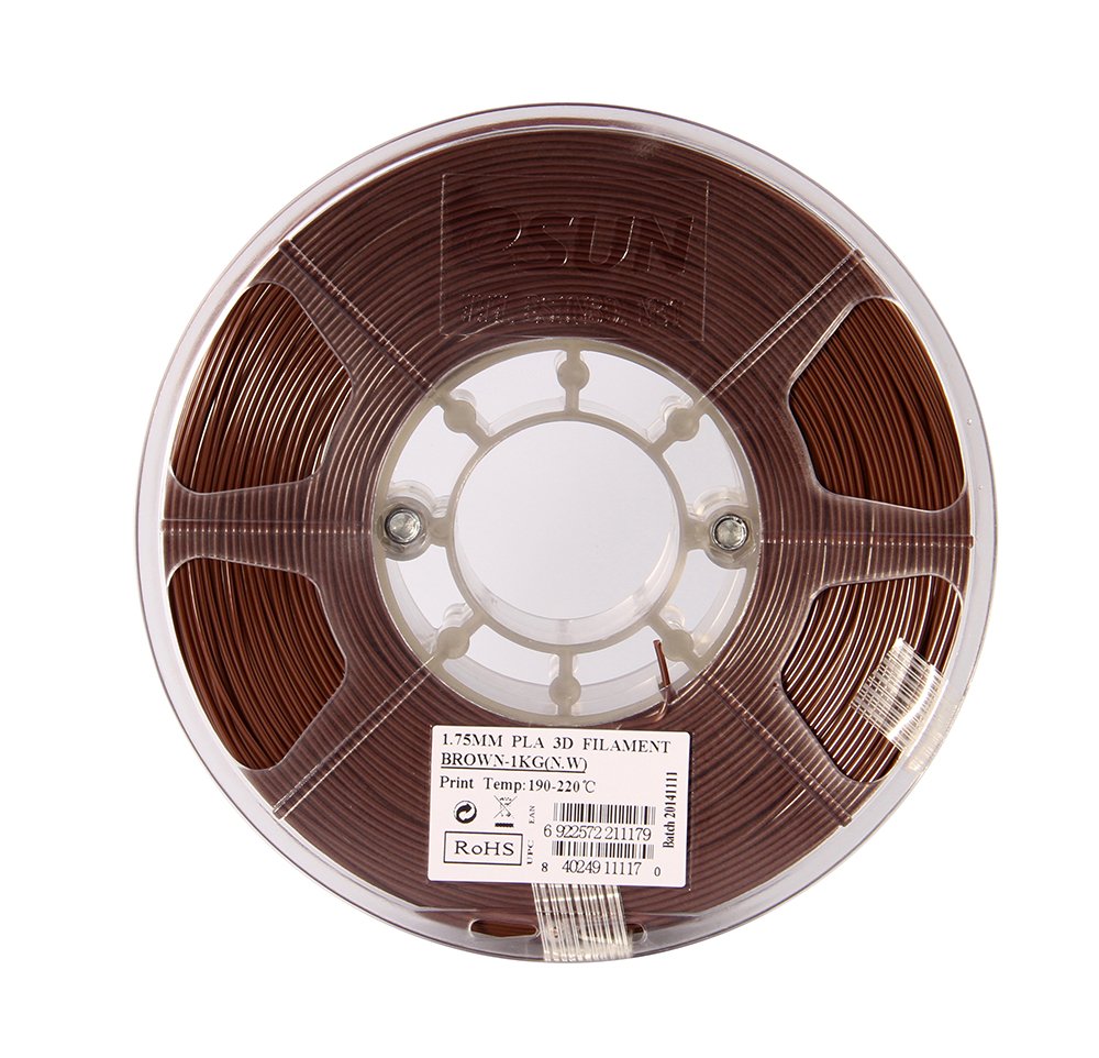 PLA Plus пластик ESUN Brown коричневый (1кг)