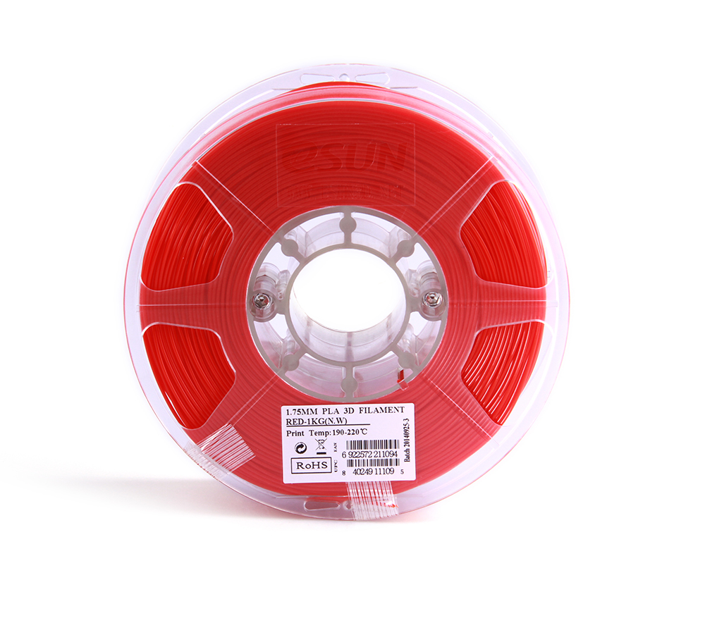 Красный PLA пластик ESUN (1 кг)