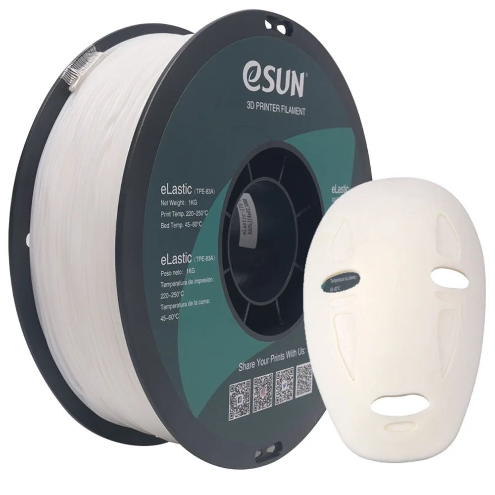 eLastic TPE-83A пластик ESUN натуральный (1кг)
