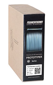PLA+ Standart пластик Filamentarno голубой 1,75 мм (750 гр)