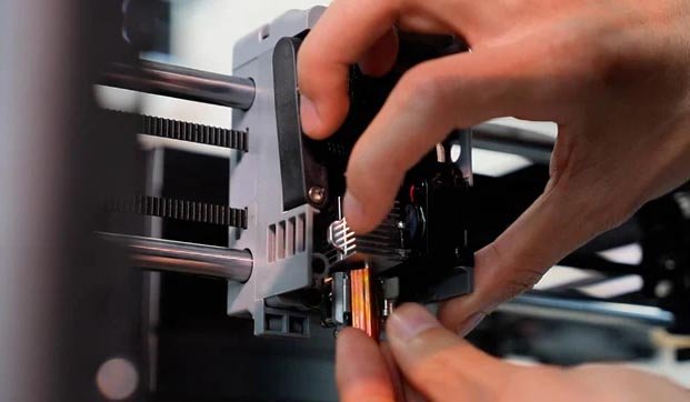 Быстросъемное сопло на 3D принтере AD5X
