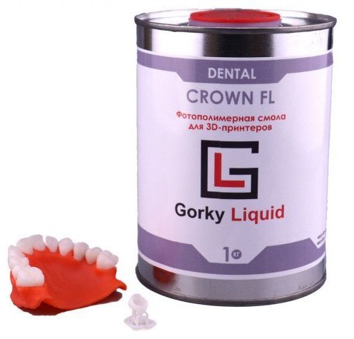 Фотополимерная смола Gorky Liquid Dental Crown A1-A2 FL SLA