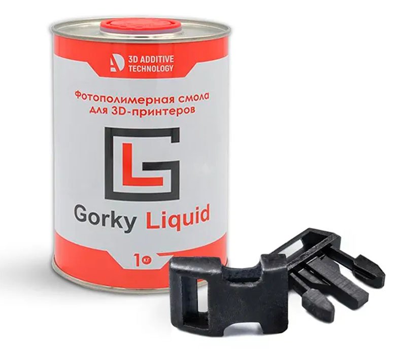 Фотополимерная смола Gorky Liquid Durable черная (1кг)