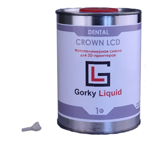 Фотополимерная смола Gorky Liquid Dental Crown LCD (A1-A2)