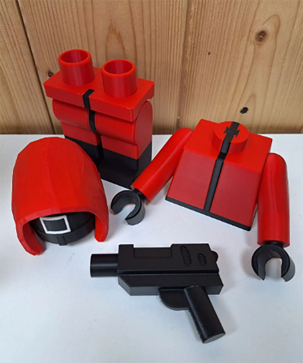PETG пластик Gorky Liquid Red Красный 1,75 мм  (1кг)