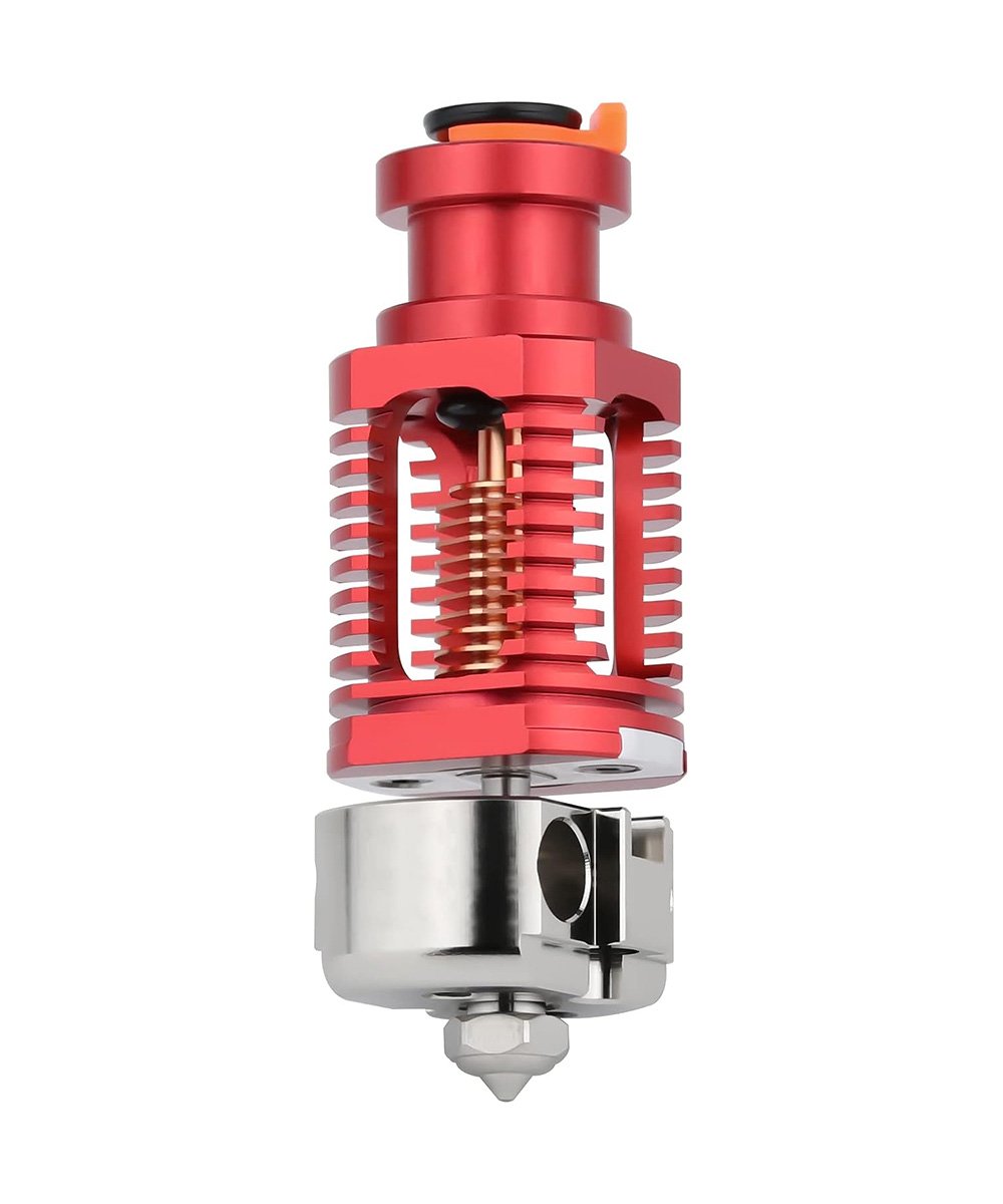 Хотэнд Haldis (HS) Red Lizard K1 V6 Red Красный (Алюминиевый нагревательный блок)