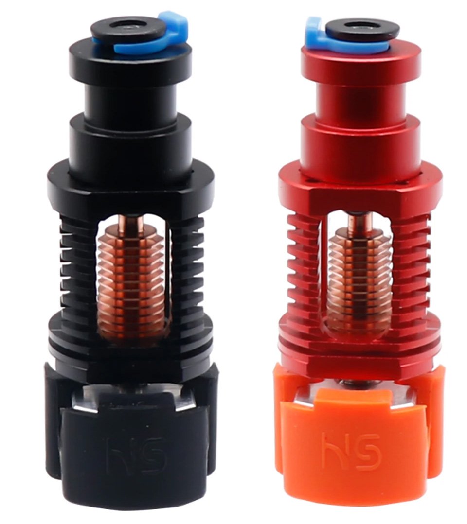 Хотэнд Haldis (HS) Red Lizard K1 V6 Red Красный (Алюминиевый нагревательный блок)