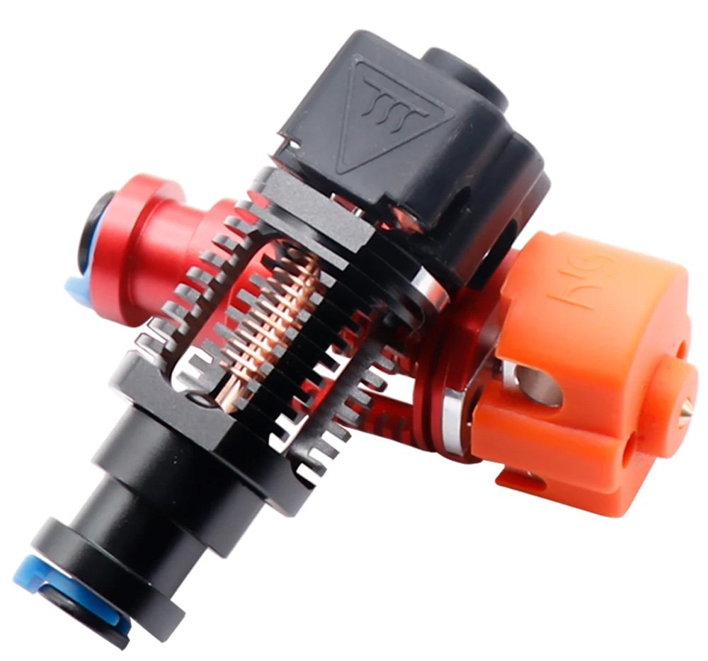 Хотэнд Haldis (HS) Red Lizard K1 V6 Red Красный (Алюминиевый нагревательный блок)