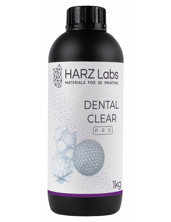 Фотополимер HARZ Labs Dental Clear Pro (1 кг)