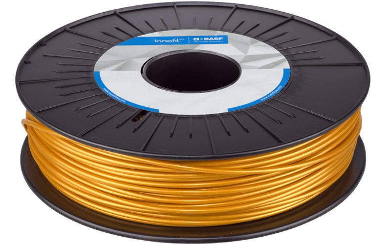PLA пластик Innofil3D золотистый