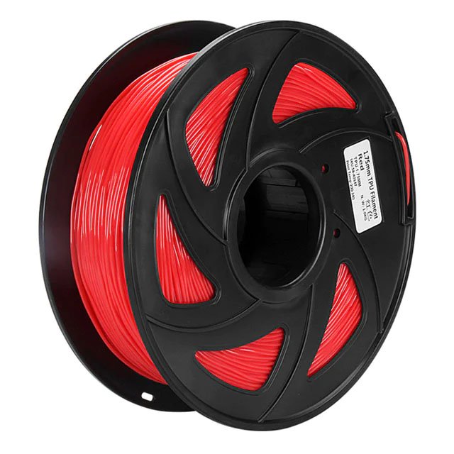 TPU-95A пластик Kingroon Red красный 1,75 мм (1кг)