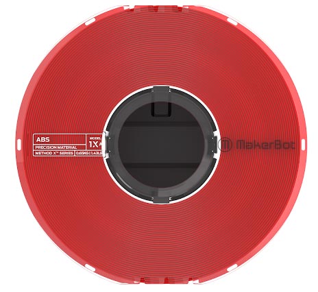 Красный ABS пластик MakerBot Precision
