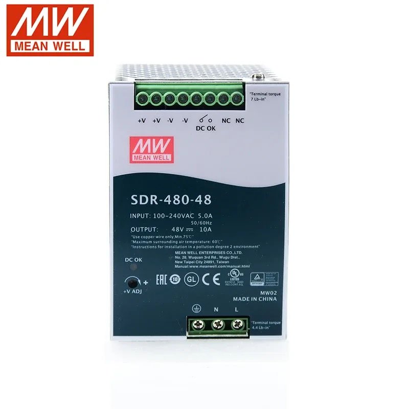 Блок питания на DIN-рейку MeanWell SDR-240-48