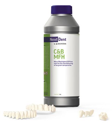 Фотополимерная смола NextDent С&В MFH (микронаполненный гибридный материал) 
