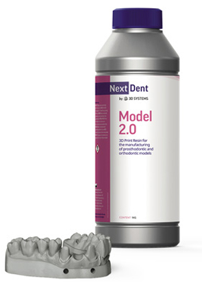 Коричневый NextDent Model 2.0 Peach для стоматологии
