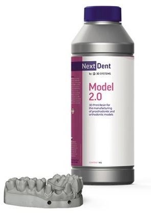 Фотополимерная смола NextDent Model 2.0 Grey