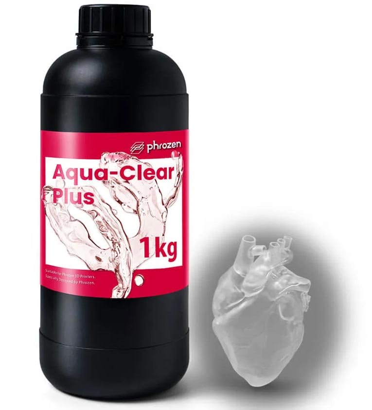Фотополимер Phrozen Aqua Clear Plus прозрачный (1кг)