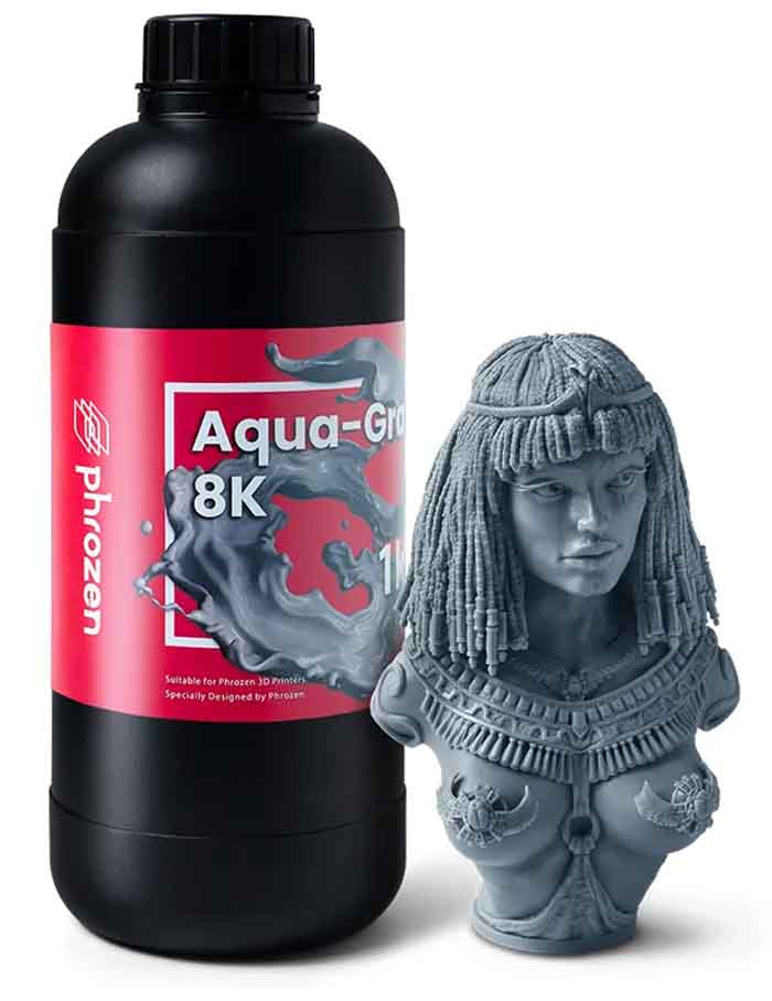 Фотополимерная смола Phrozen Aqua Gray 8K Серый (1кг)