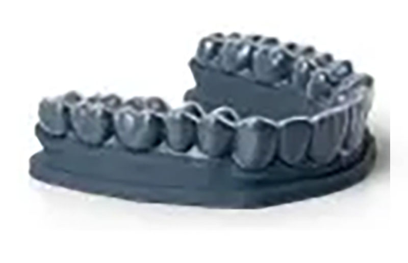 Пример печати изделий фотополимером Phrozen Dental Ortho Model
