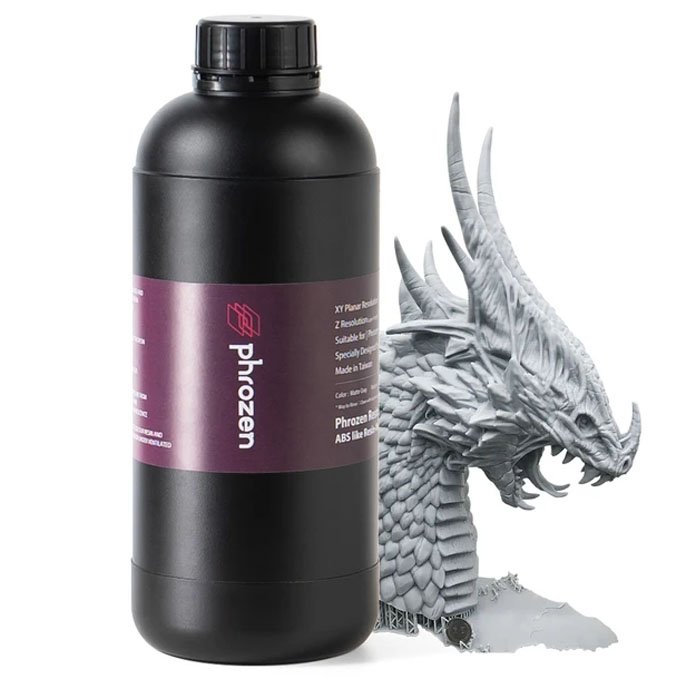 Фотополимерная смола  Phrozen ABS-like Matte Gray Серый (1 кг)