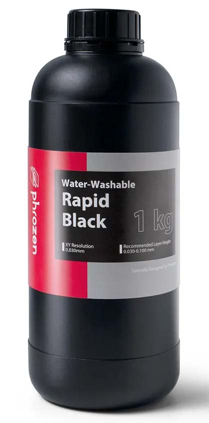 Фотополимер Phrozen Water Washable Rapid Black (1 кг)