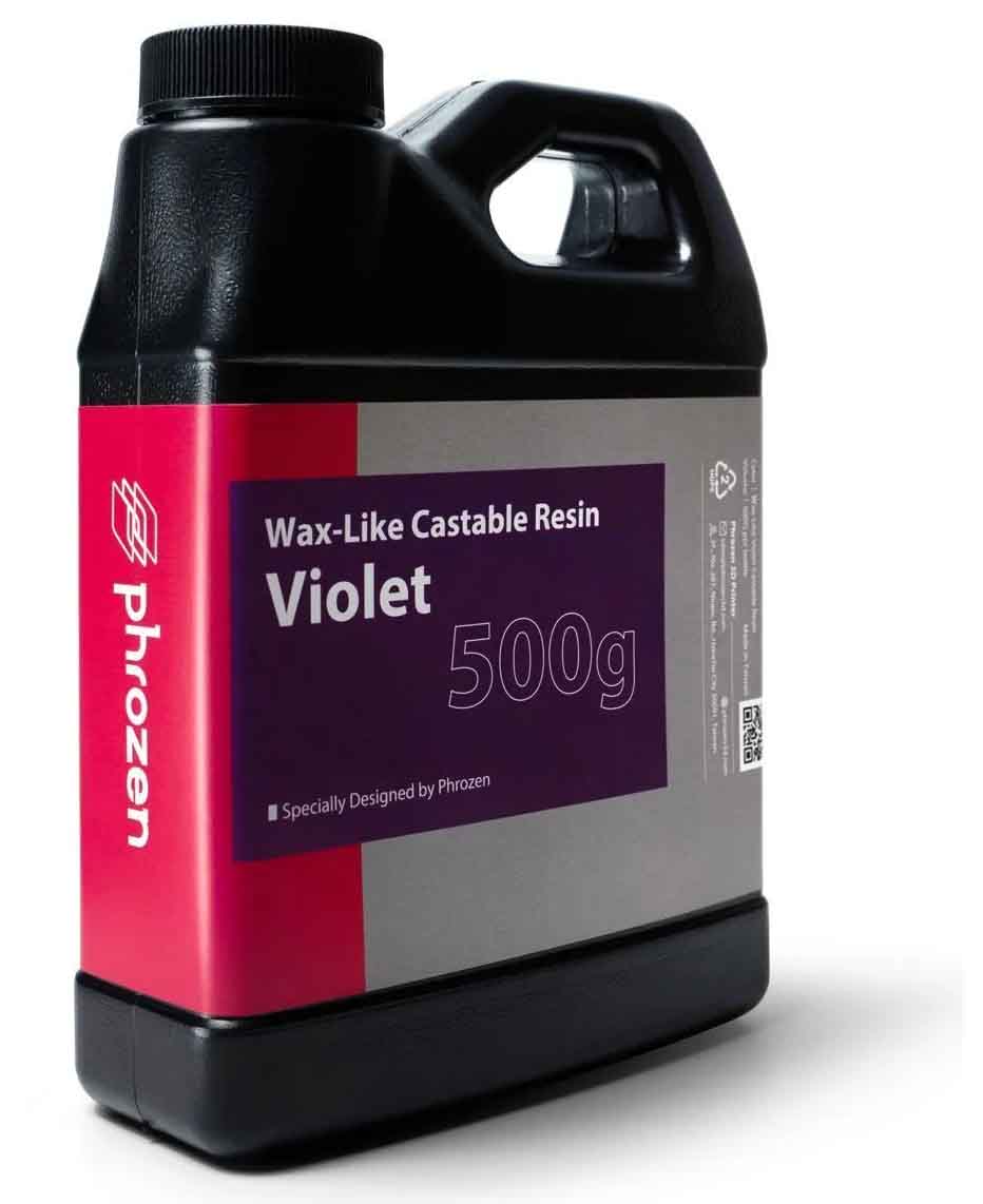 Phrozen Wax-like Castable Violet, фиолетовый (0,5 кг)