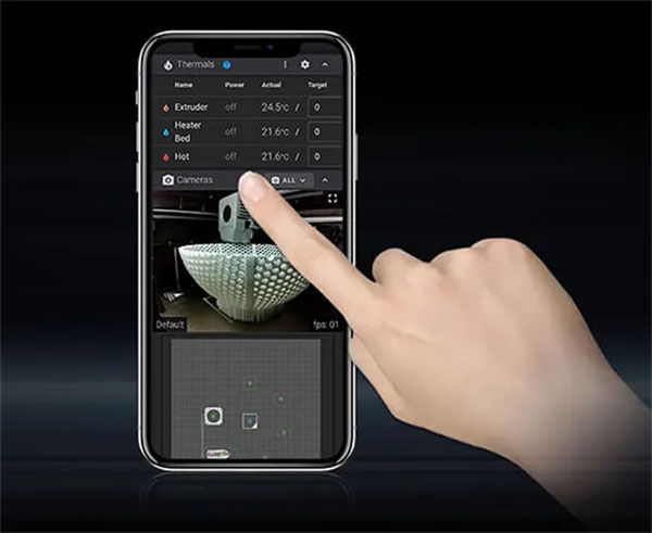 Мобильное приложение QIDI дает возможность удаленно управлять 3D-принтером QIDI Tech Q1 Pro