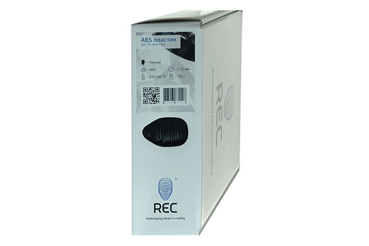 Черный ABS пластик REC (RAL 9011)