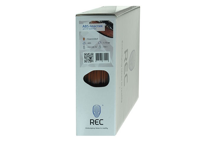 Коричневый ABS пластик REC (RAL 8007)