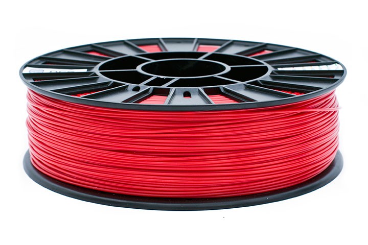 Красный ABS пластик REC (750 гр)