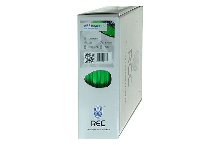 Салатовый ABS пластик REC (RAL 6018)