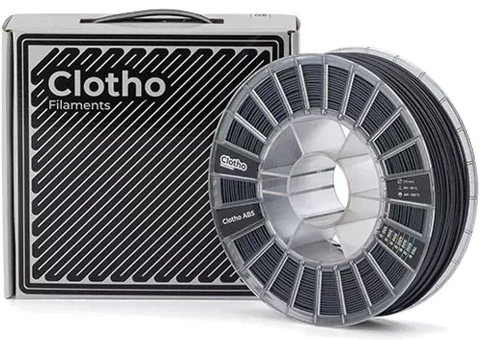 ABS пластик Clotho Filaments Dark Grey (750 гр)