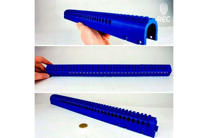 Синий RELAX пластик REC (PETG) 1.75 мм (750 гр)