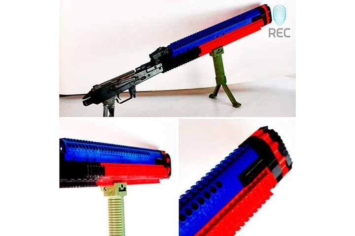 Синий RELAX пластик REC (PETG) 1.75 мм (750 гр)