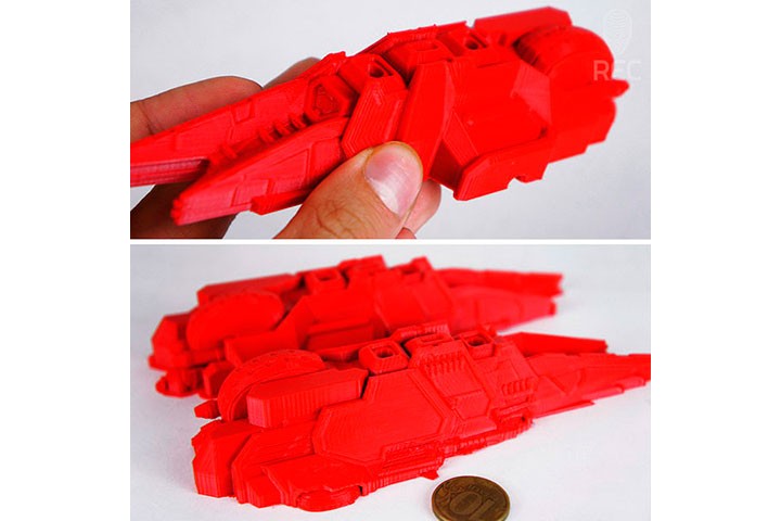 Красный RELAX пластик REC (1,75 мм)