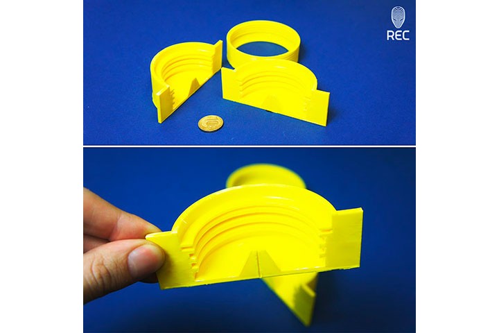 Желтый RELAX пластик REC 1,75 мм (750 гр) 