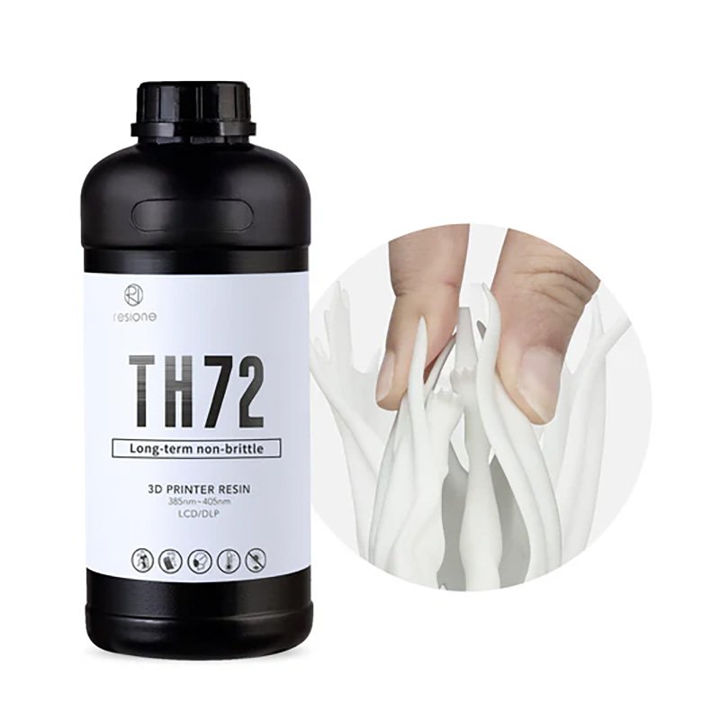 Фотополимерная смола Resione TH72 Longterm Non-brittle White Белая (1 кг)